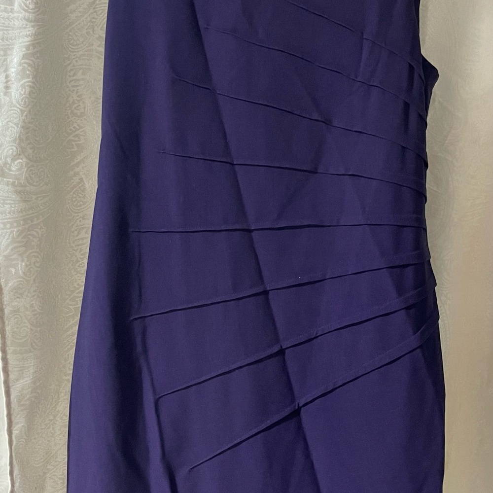 Elegant Purple Women's Dress